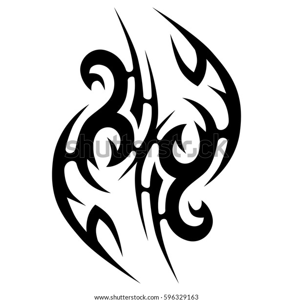 Tattoo Tribal Vector Designs Sketch Simple Stock Vector (Royalty Free ...