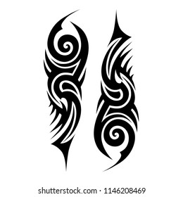 tattoo tribal vector pattern art design