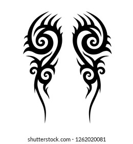 Tattoo Tribal Vector Pattern Art Design Stock Vector (Royalty Free ...