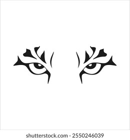 Arte gráfico de la computadora del Vector del tatuaje