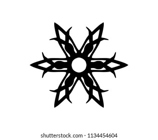 Tattoo vector designs sketch. Simple logo. Designer isolated element for ideas decorating the body of women, men and girls arm, leg and other body parts. Abstract illustration.