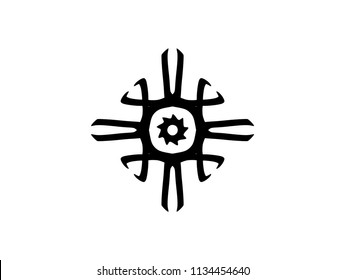 Tattoo vector designs sketch. Simple logo. Designer isolated element for ideas decorating the body of women, men and girls arm, leg and other body parts. Abstract illustration.