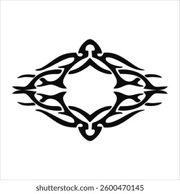 Tattoo vector illustration computer graphic