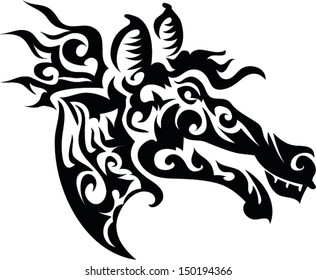 Tattoo wild horse.