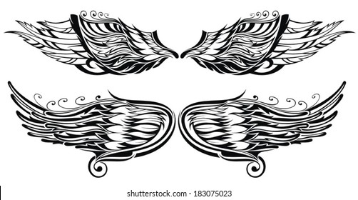 Tattoo wings