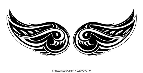 Tattoo wings