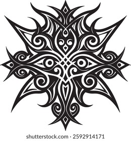 tattoo without lettering on white background