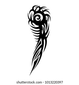 Tattoos art designs tribal vector. Man's abstract pattern on the arm and sleeve design.