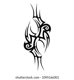 tattoos art ideas designs – tribal tattoo pattern vector illustration