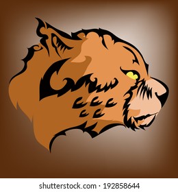 Tattoos - Design Cheetah. Vector