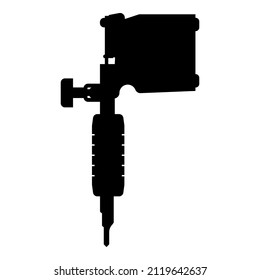 tattoos icon black color vector illustration image flat style simple