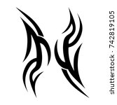 tattoos ideas designs – tribal tattoo pattern vector illustration