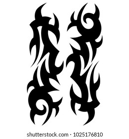 tattoos ideas designs – tribal tattoo pattern vector illustration