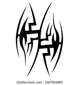 tattoos ideas designs – tribal tattoo pattern vector illustration