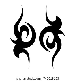 tattoos ideas designs – tribal tattoo pattern vector illustration