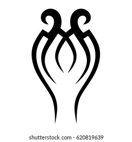 tattoos pattern designs – tribal tattoo pattern vector illustration