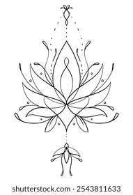 Tattoos and patterns for creative projects and designs.