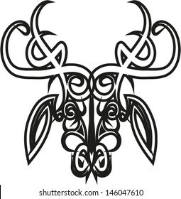 Tattoos - Symbols Reindeer.