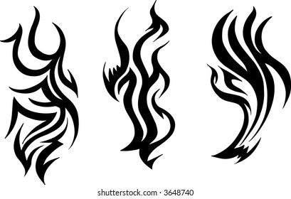 Tattoos Vector Illustration Stock Vector (Royalty Free) 3648740 ...