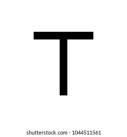 tau cross icon. Elements of cross icon. Premium quality graphic design. Signs and symbol collection icon for websites, web design, mobile app, info graphics on white background