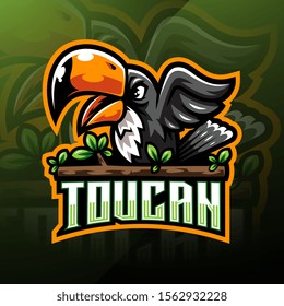 Taucan esport mascot logo design
