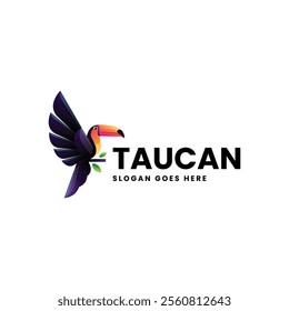 Taucan Gradient Colorful Logo Template