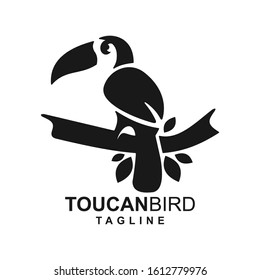 taucan logo vector design icon silhouette