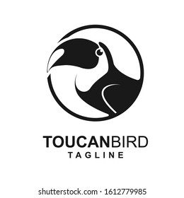 taucan logo vector design icon silhouette