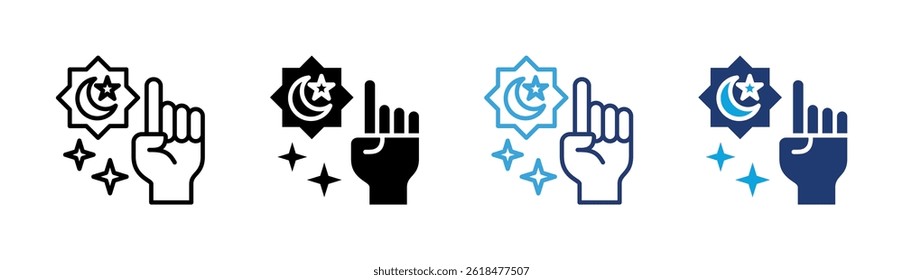 Tauhid Icon Element For Design