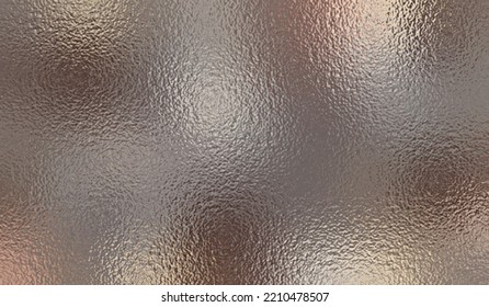 Taupe metal background. Light brown effect marble foil. Gradient texture. Metal surface print. Glitter design for business prints. Metallic backdrop of beige shades. Warm tone. Vector illustration