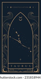 Taurus Astrological Constellation Zodiac Illustration