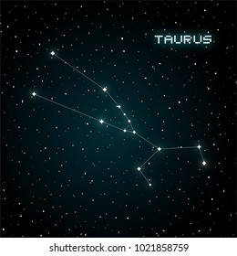 Taurus constellation design
