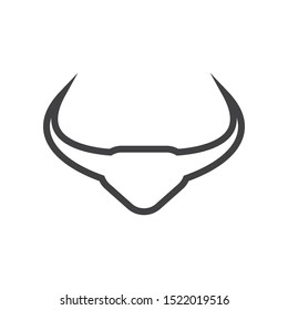Taurus graphic design template vector isolated illustration