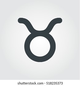 Taurus Icon Design Illustration Template Element