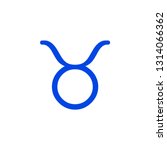 Taurus icon. Vector illustration