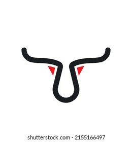 Taurus Icon Vector Illustration Concept Design Template Web