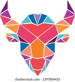 Taurus Icon Vector Logo Template