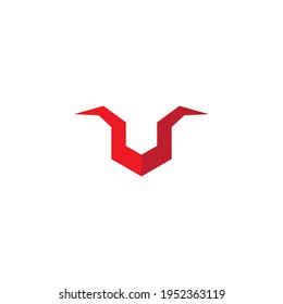 Taurus logo template vector design illustration