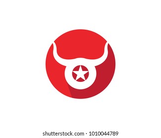 Taurus Logo Template vector icon illustration design