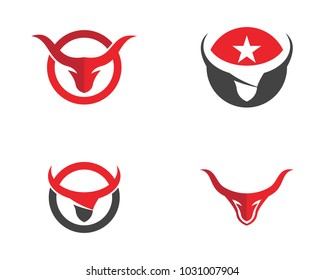 Taurus Logo Template vector icon illustration design