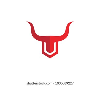 Taurus Logo Template vector icon illustration design
