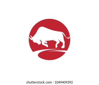 Taurus Logo Template vector icon illustration design