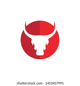 Taurus Logo Template vector icon illustration design
