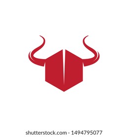 Taurus Logo Template vector icon illustration design