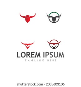Taurus Logo Template vector icon illustration design