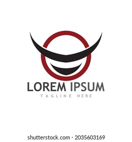 Taurus Logo Template vector icon illustration design