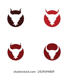 Taurus Logo Template vector icon illustration design