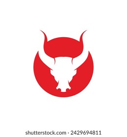 Taurus Logo Template vector icon illustration design