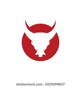 Taurus Logo Template vector icon illustration design