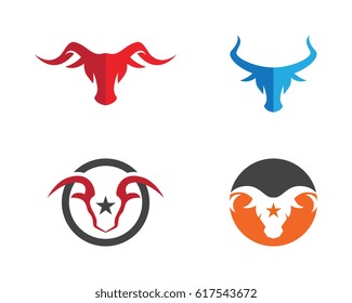 Taurus Logo Template vector icon illustration